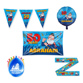 Abraham Verjaardag Versiering Pakket